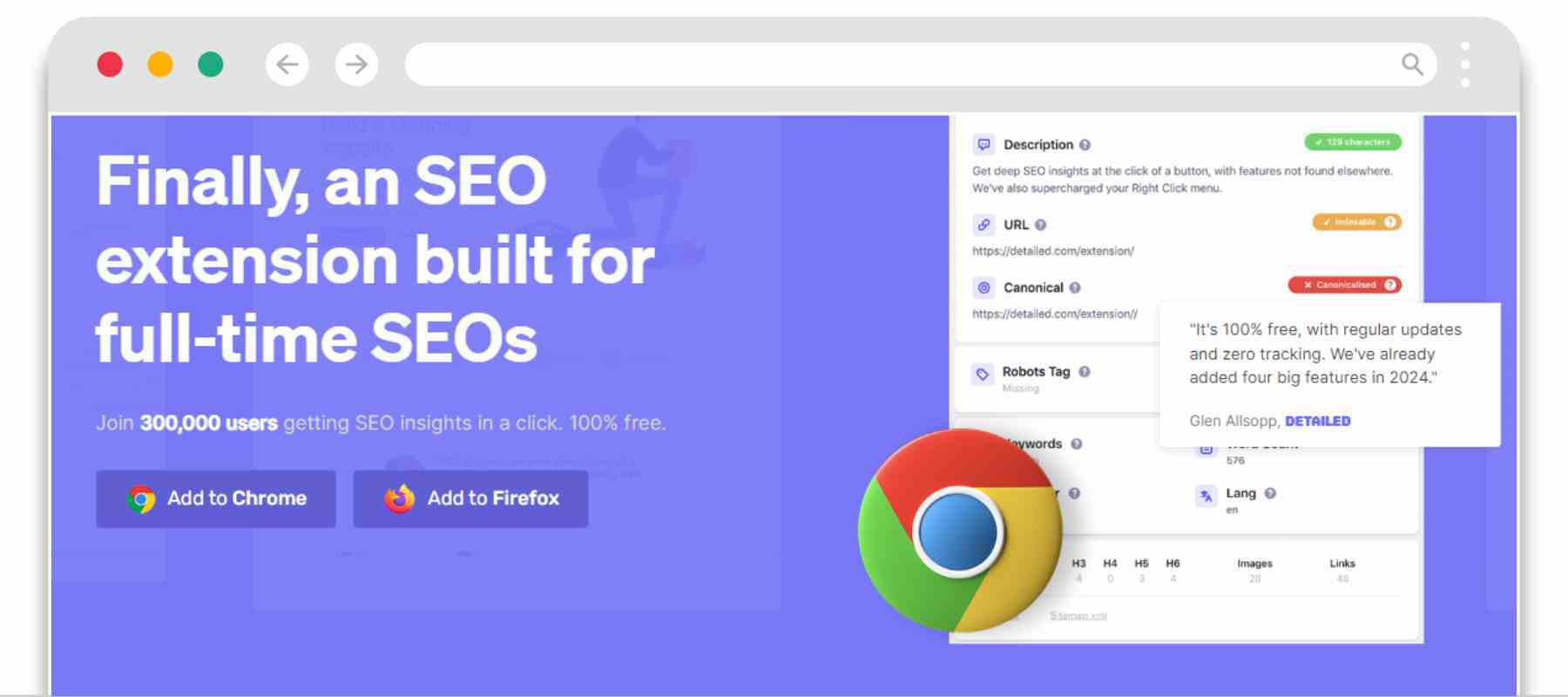 Detailed SEO Plugin - SEO Chrome Extensions for SaaS Startups