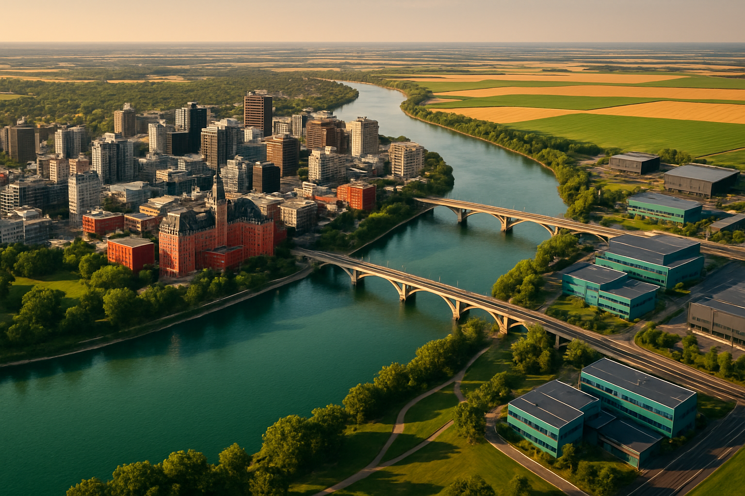 Saskatoon Saskatchewan startup ecosystem aerial agriculture technology precision farming mining innovation University research Prairie Canada