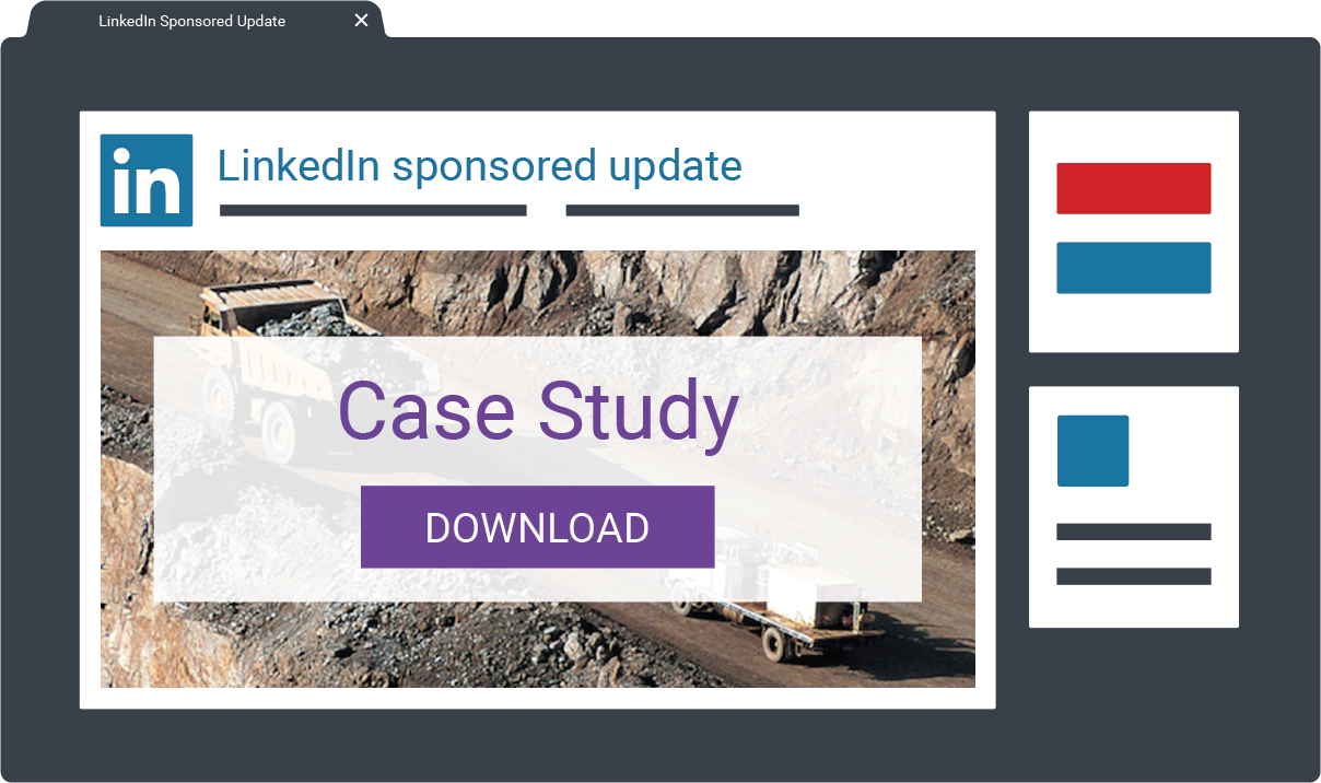 Sample Linkedin Ad used in ABM for Telecomm solution provider in Oil and Gas Sample Linkedin Ad used in ABM for Telecomm solution provider in Oil and Gas
