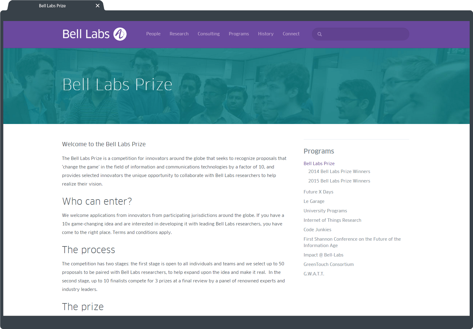 Signup page for Academic Research Prize promotions through Social and Digital Ads Signup page for Academic Research Prize promotions through Social and Digital Ads